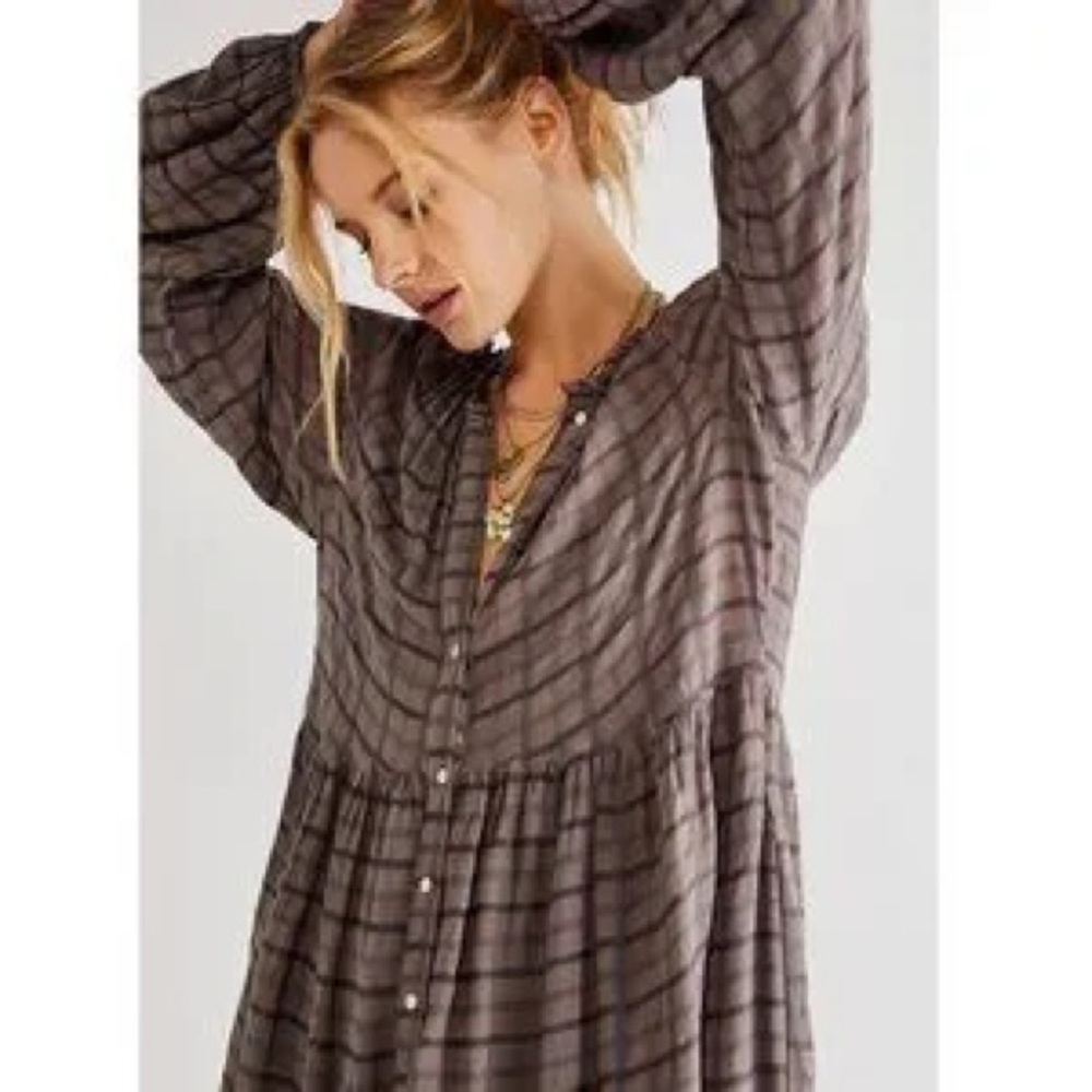 Free People Edie Maxi Dress In Horseshoe - Picture 2 of 16